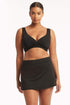 Sea Level Essentials Cross Front B-DD Cup Bikini Top